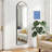 61"x 17" Arched Full Length Mirror