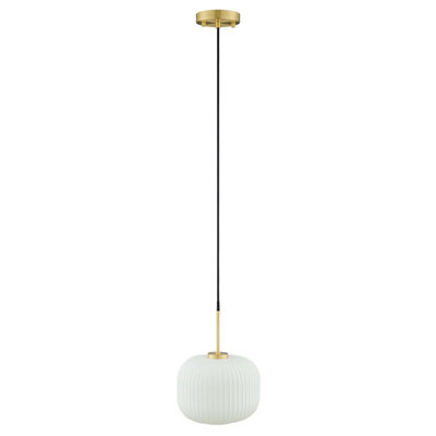 Modway Reprise Glass Pendant Light