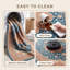 Tapis Willow2 traditionnel à médaillon, style persan, bleu sarcelle, or et crème, lavable à la machine, antidérapant, à poils courts, pour l'intérieur et l'extérieur, adapté aux animaux domestiques, idéal pour le salon, la chambre, la salle à manger, l'entrée, le couloir ou le bureau.-317719169
