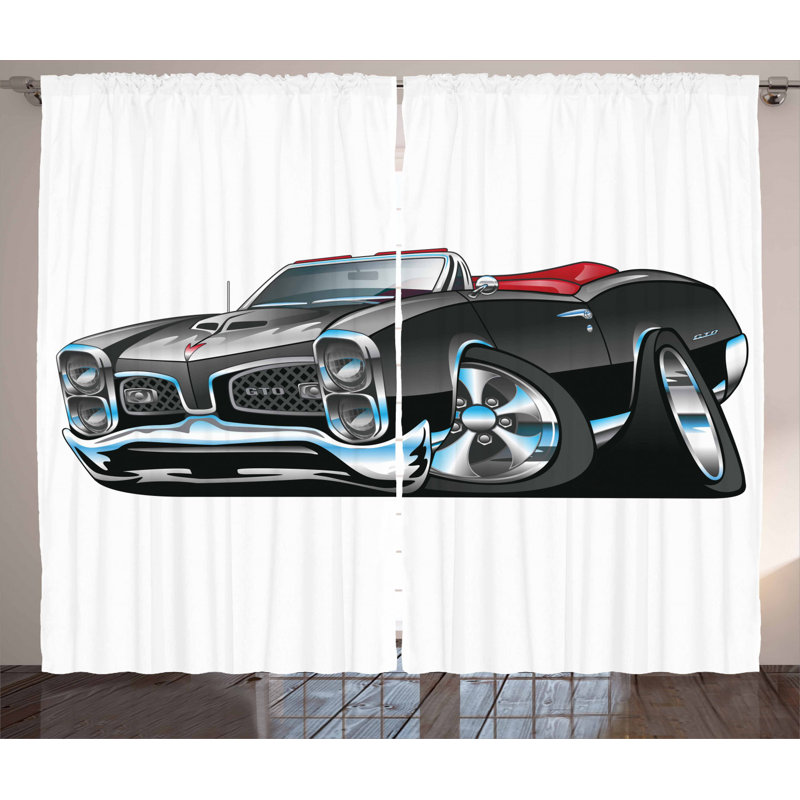 Semi Sheer Curtain Pair, 54" x 63"