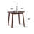 Jeremya Solid Wood Modern Round Dining Table-1007591113