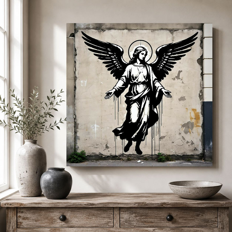 Peinture décorative sur toile