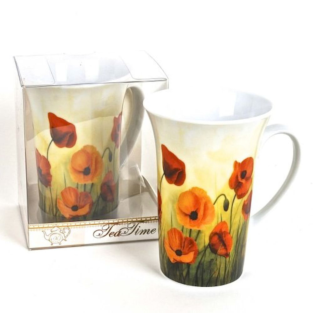 Awna Gift Box Tall Poppies Coffee Mug August Grove®