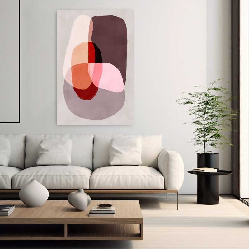 Art contemporain contemporain, H 60 po x l 40 po
