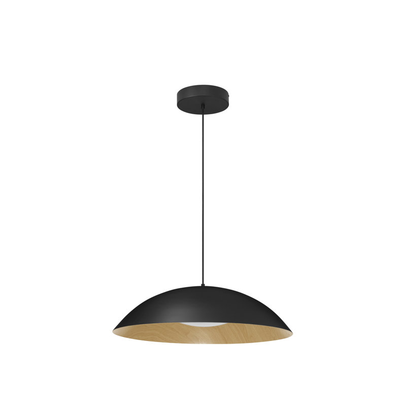 1 - Light Black LED Pendant