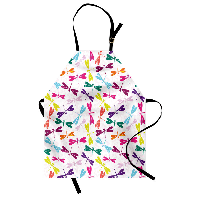Tablier à motif géométrique