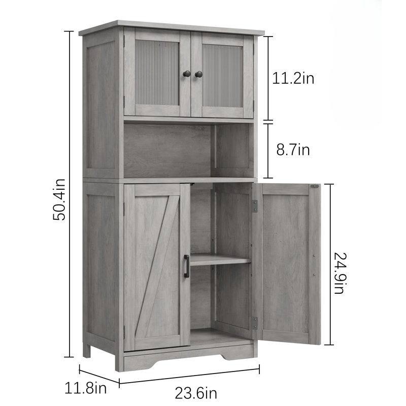 128cm Kitchen Pantry