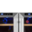 Klarstein Dual Zone 54cm Freestanding 12 Bottle