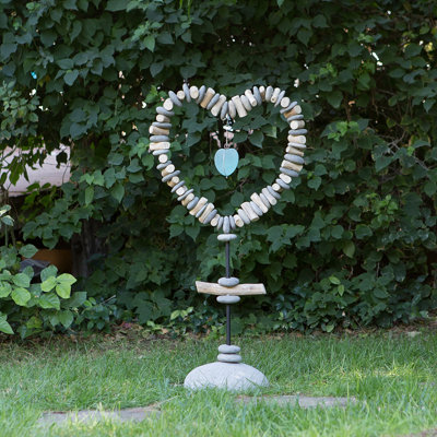 Heart Heart Cœur en verre - moyen