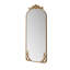 Miroir ondulé en bois massif - Décoration murale miroir de salle de bain-351280593