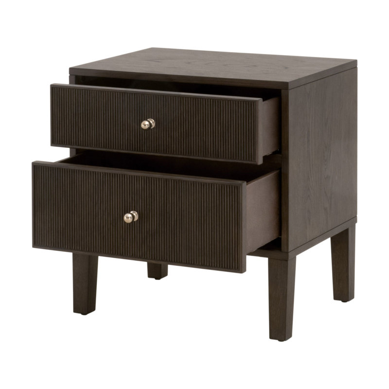 Table de chevet 2 tiroirs Taube