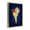  «Lightning Whelk on Blue», art mural sur toile flottante par Graffi *ee Studios