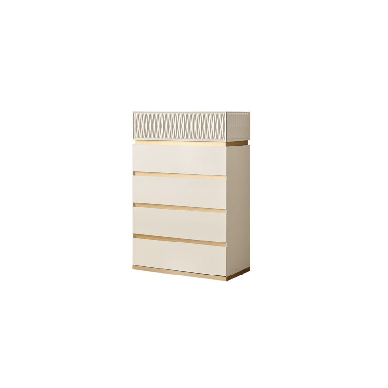 Commode 5 tiroirs Delfano