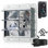 Ventilateur mural à obturateur mural avec obturateur de 10 po iLIVING ILG8SF10V-ST, avec thermostat et régulateur de vitesse variable, 0,6 A, 820 pi³ / min, 1 200 pi², zone de couverture Argent