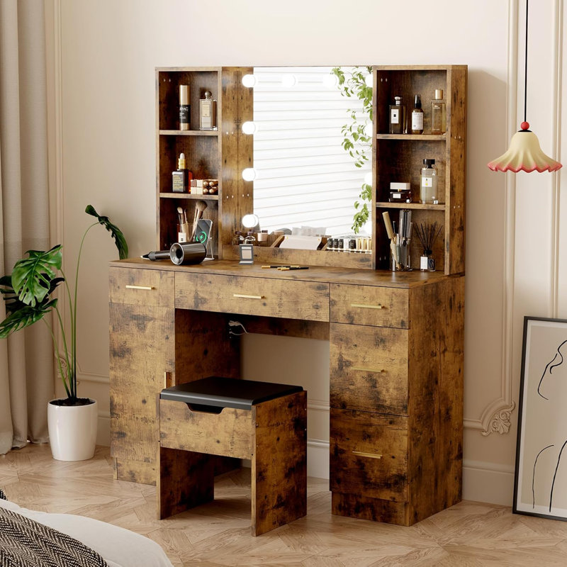 Dressing Table with Mirror