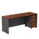 Series C 72W x 24D Office Desk with Mobile File Cabinet
