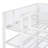Metal Loft Bed With 4-Tier Shelves And Storage-113432731-113432733