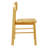 Modern Dining Chairs With Backrest, With Solid Wood Frame, For Dining Room/Living Room-1206125719