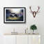 The Resting Gorilla in Abstract - Picture Frame Painting Print-55770885-55770890