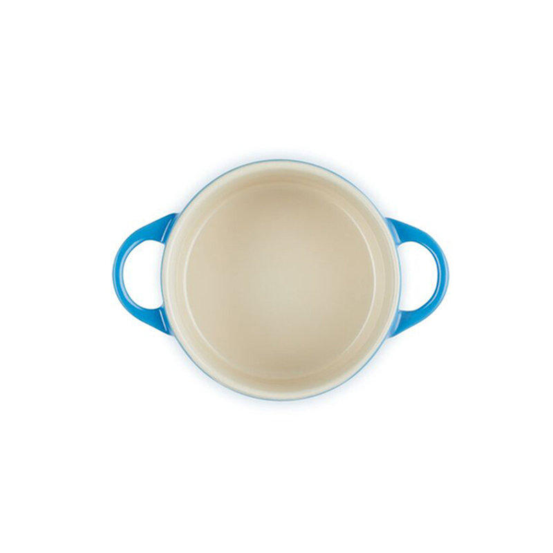 Le Creuset Stonware 8 oz. Mini Round Cocotte with Lid, Marseille