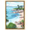 «A Beautiful Day Canvas Vibrant Coastal Wall Art» par Art Remedy