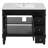 36" Bathroom Vanity with Ceramic Sink