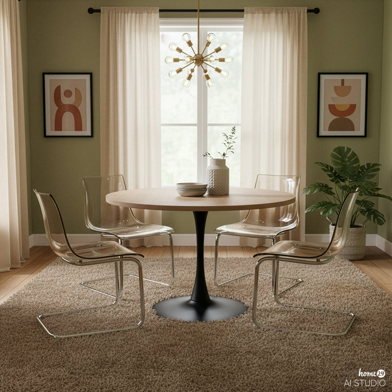 Sabec Upholstered Dining Chair, Amber