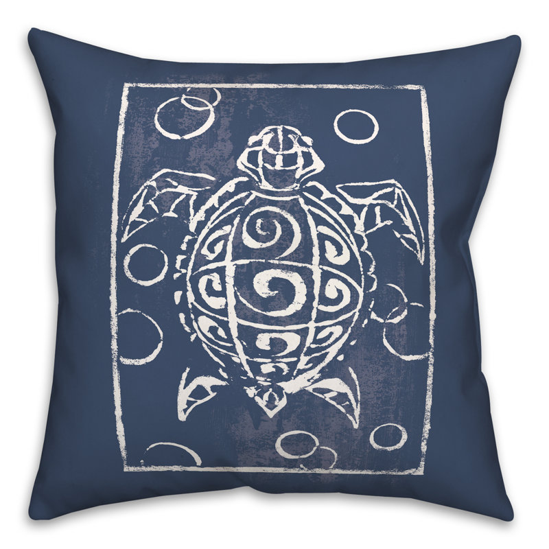 Throw Pillow, Navy