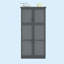 Armoire de rangement haute avec 4 portes-1439155960