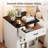 18'' Farmhouse Wood End Table With Drawer And Storage Cabinet-637840124