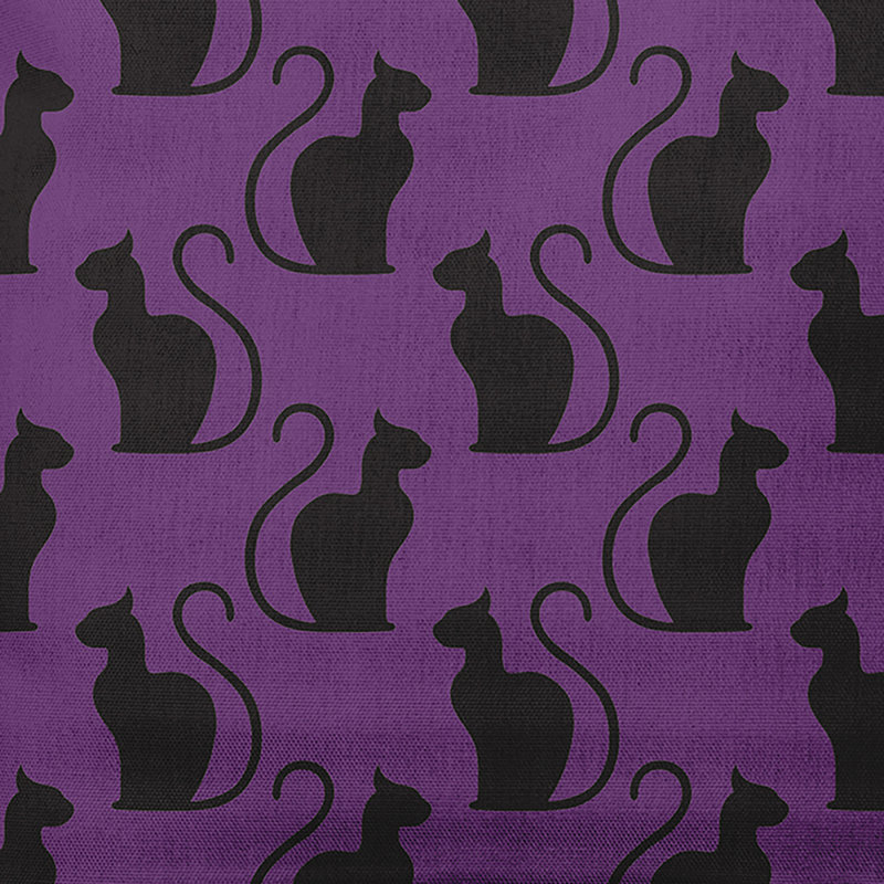 Reversible Throw Pillow, 20" x 20", Purple