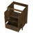 24 Inch Wood Bathroom Vanity Cabinet, Brown 2402-1082305072-1080947013