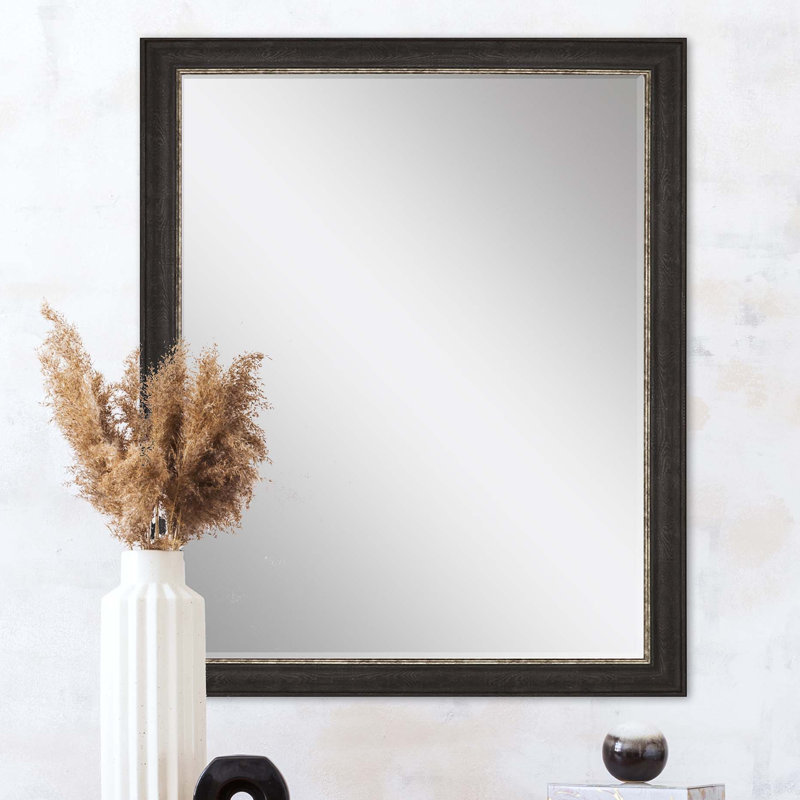Miroir décoratif biseauté Faulk, H 31 po x l 25 po