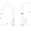 Pull Down Kitchen Faucet With Sprayer Stainless Steel-116628837