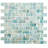Zalo 1" x 2" Glass Brick Joint Mosaic Kitchen Backsplash, Bathroom, Shower, Pool, Wall and Floor Tile-63368074