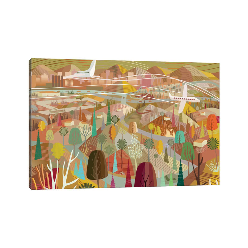 Sea Creature 1 Piece Wrapped Canvas Wall Art, 20.32 cm H x 30.48 cm W