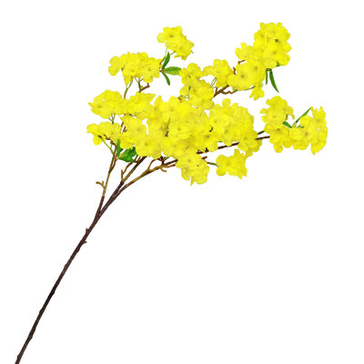 Coso Artificial Cherry Blossom Flower Stem