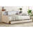 Twin Size Velvet Upholstered Platform Bed With Spacious Storage, Drawers, And Side Shelf For Modern Bedrooms-1438159235