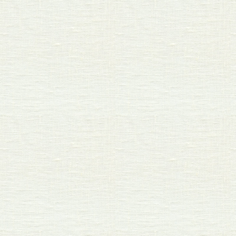 Windswept Linen Fabric, White