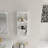 Bathroom Wall-Mounted Storage Rack, Float Mounting Design