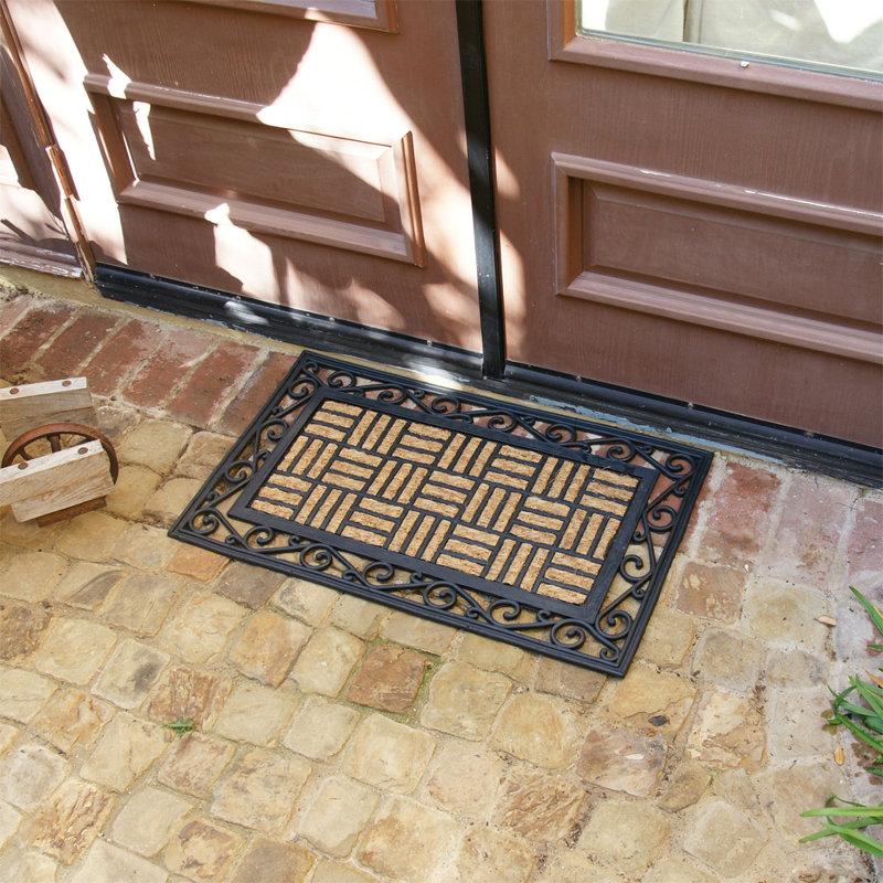 Stanaford Non-Slip Geometric Doormat