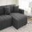 Wool Right Facing Sectional Sofa With Chaise