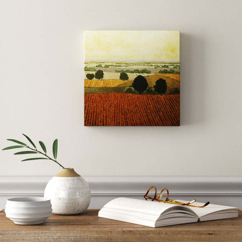 After Harvest by Allan Friedlander - Wrapped Canvas Painting, 30cm H x 30cm W