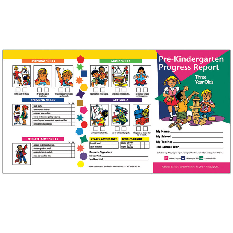 Rapport d'étape pré-maternelle