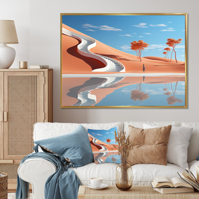 «Escaliers infinis surréels sur toile»
