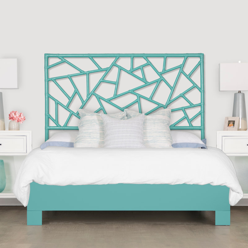 Tiffany Collection Open-Frame Headboard, Black, Twin