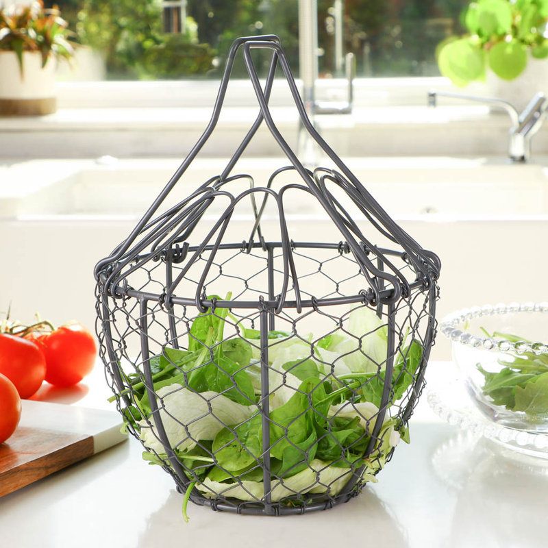 Rebrilliant Hiott Stainless Steel Salad Spinner