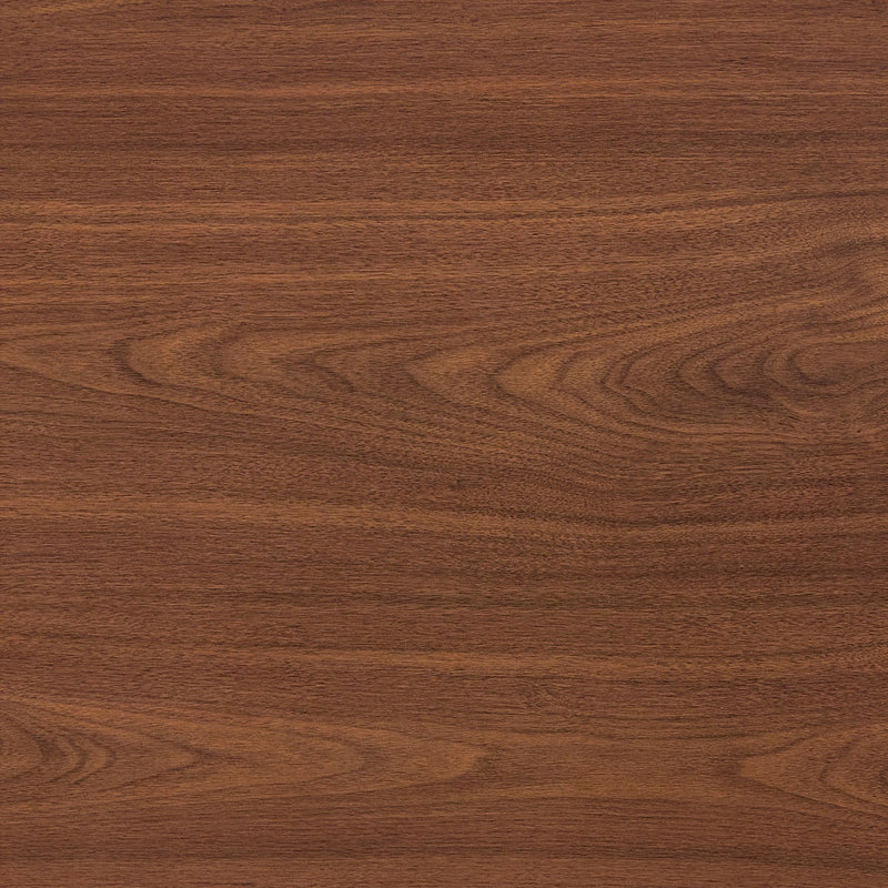 Table basse en MDF de style naturel, Noyer, H 15 po x L 39,3 po x l 21,6 po