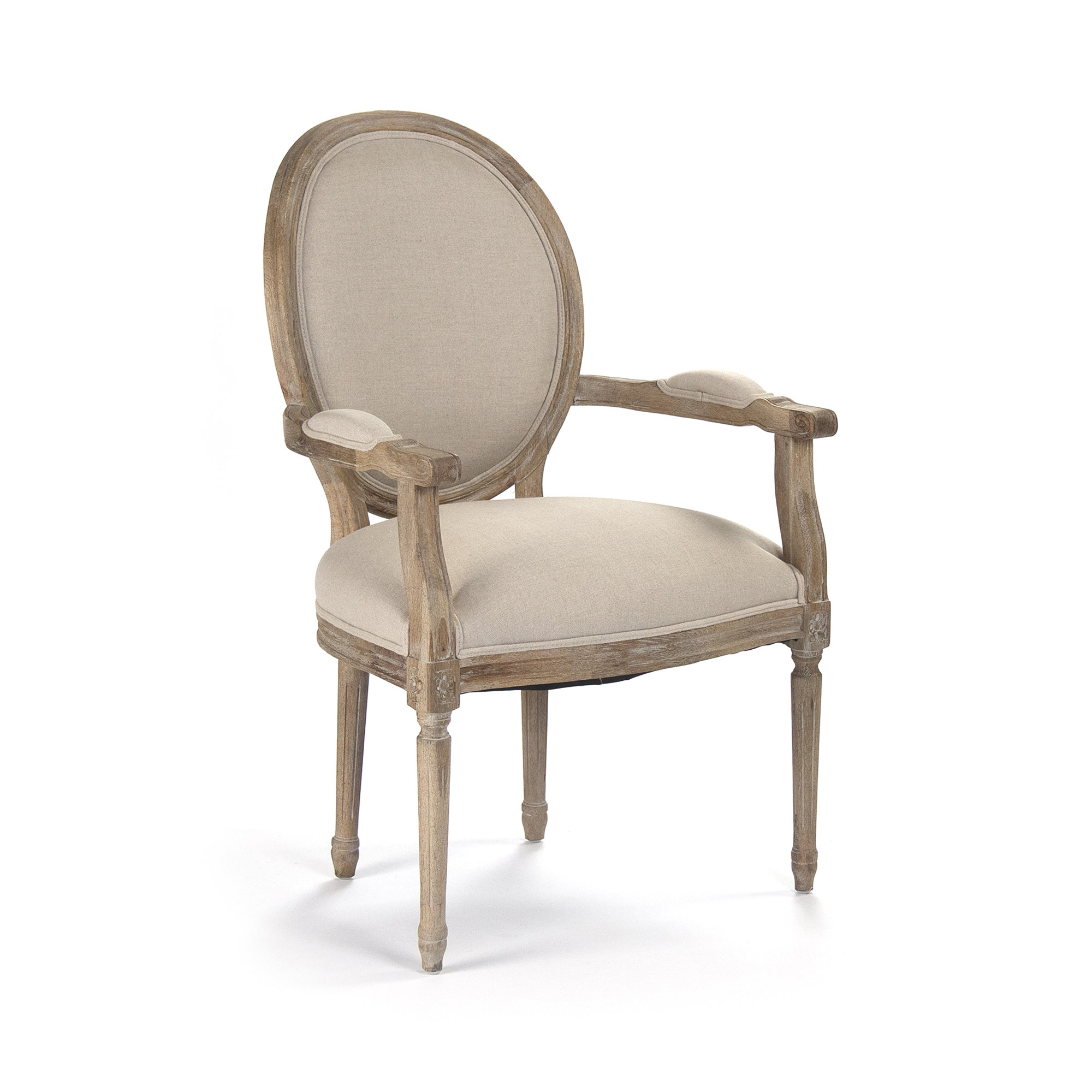 One Allium Way® Asta 25" Wide Linen Armchair & Reviews | Wayfair