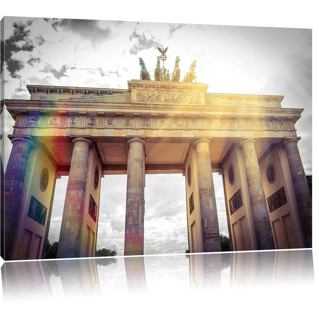 Leinwandbild Brandenburg Gate in Berlin